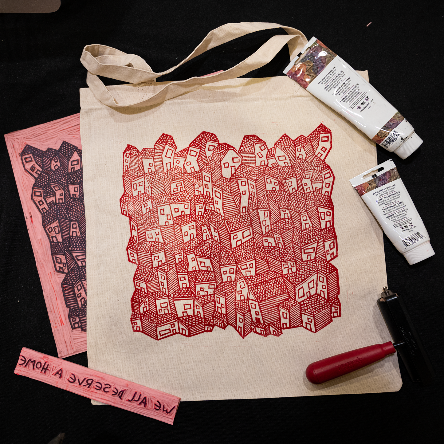 We All Deserve a Home Tote Bag