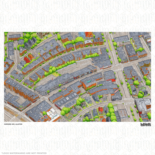 Maps: Harvard Ave, Allston