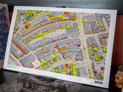 Maps: Harvard Ave, Allston