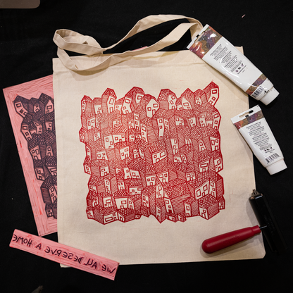 We All Deserve a Home Tote Bag