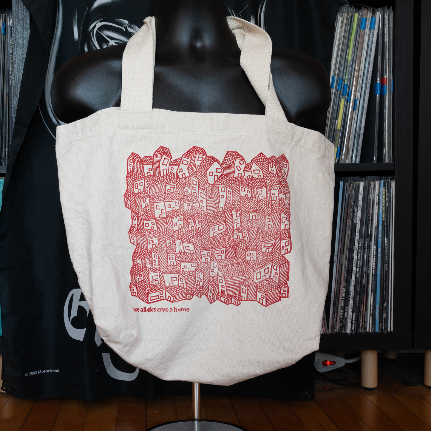 We All Deserve a Home Tote Bag