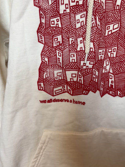 We All Deserve a Home Tagline Hoodie