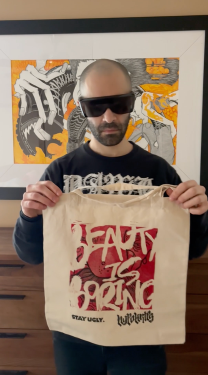 Beauty is Boring Tote Bag